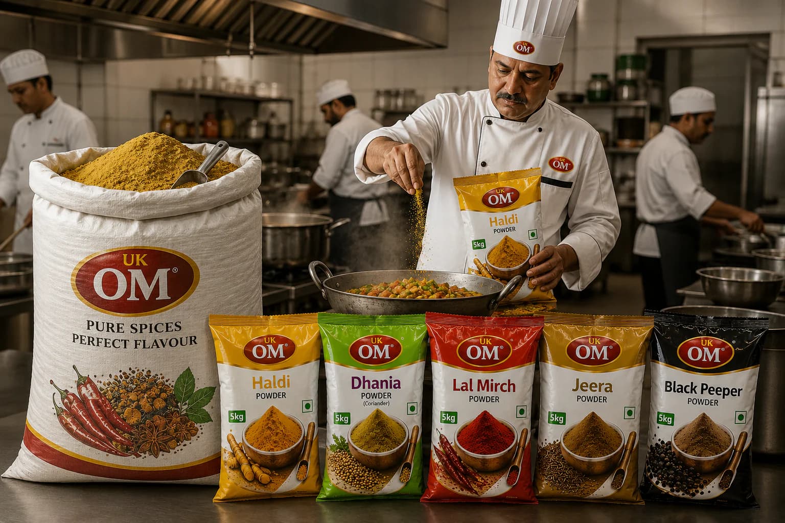 Hotel, Restaurant & Bulk Orders by UK OM Masale in Manpur Gaya Bihar