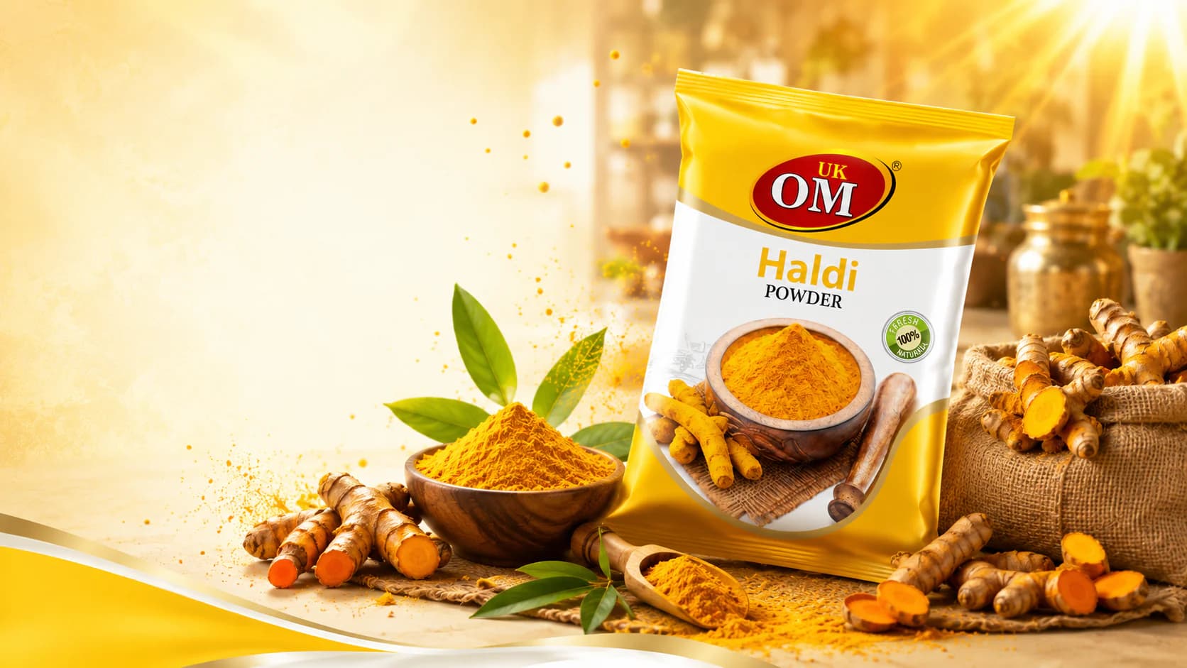 UK OM Masale sachet packs and family masala packs in Manpur Bihar