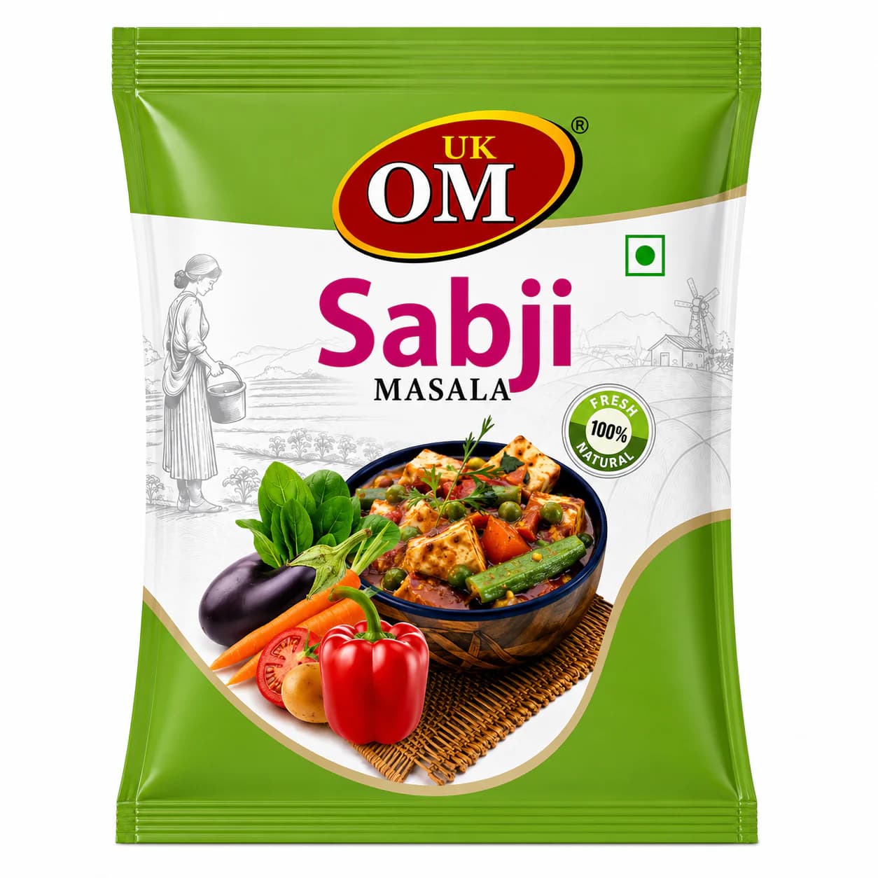UK OM Sabji Masala for Indian cooking