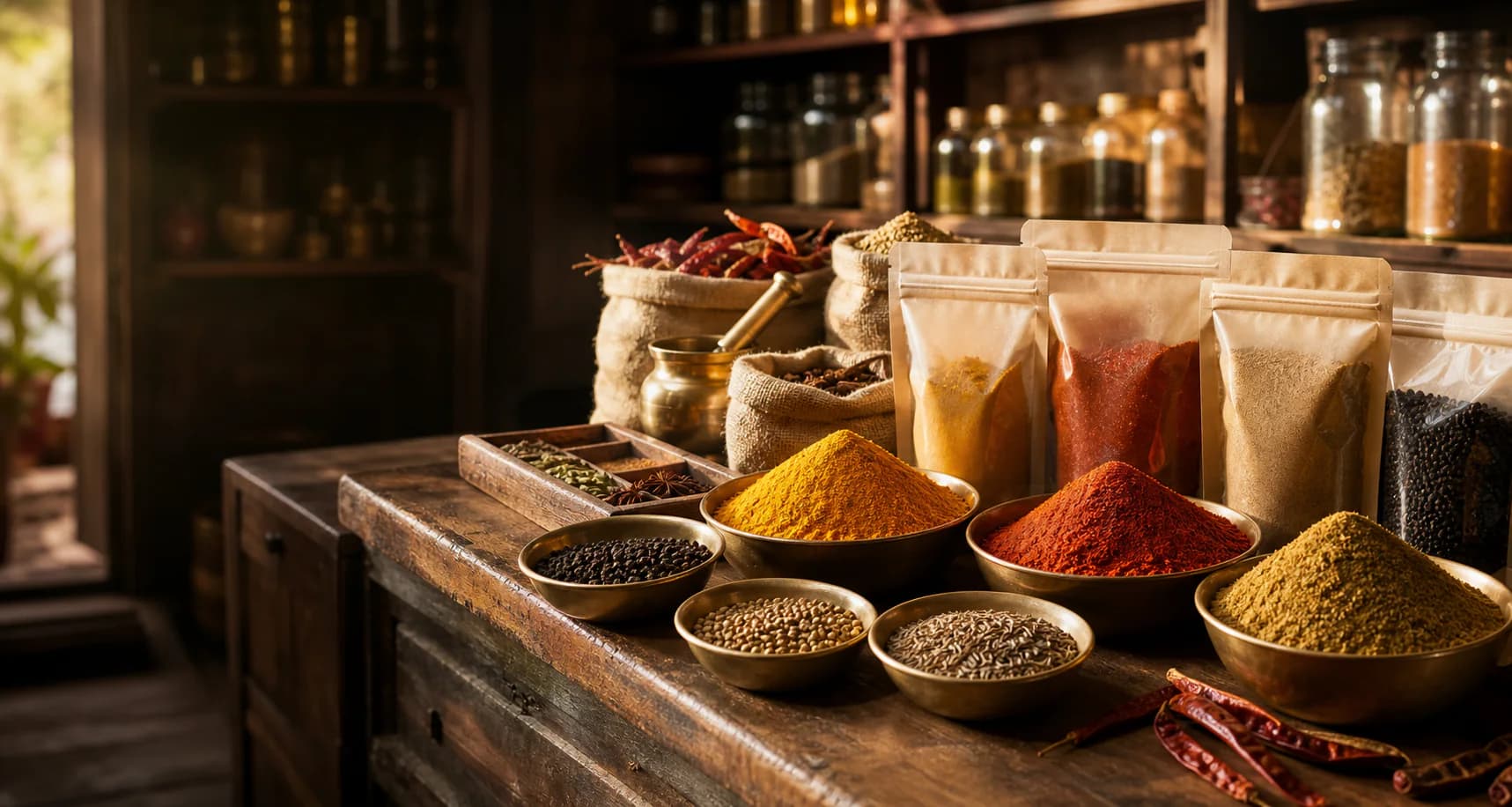Authentic Indian spices by UK OM Masale in Manpur Gaya Bihar